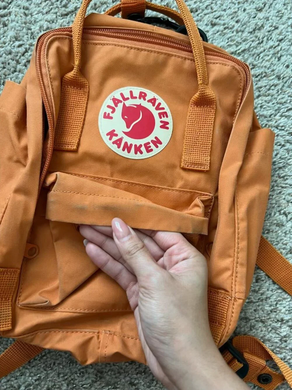 Fjallraven Kanken Mini Backpack - Ochre